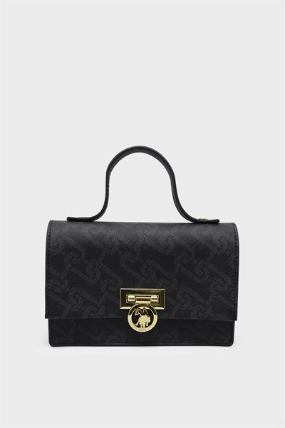 U.S. Polo Assn. Kadın El Çantası Siyah US24104