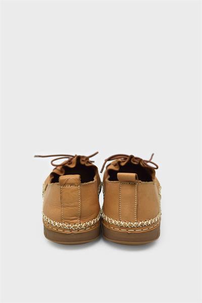 Venüs Kadın Comfort Deri Ayakkabı Taba VNS23197131Y