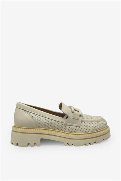 Venüs Kadın Deri Loafer Bej VNS2411530Y