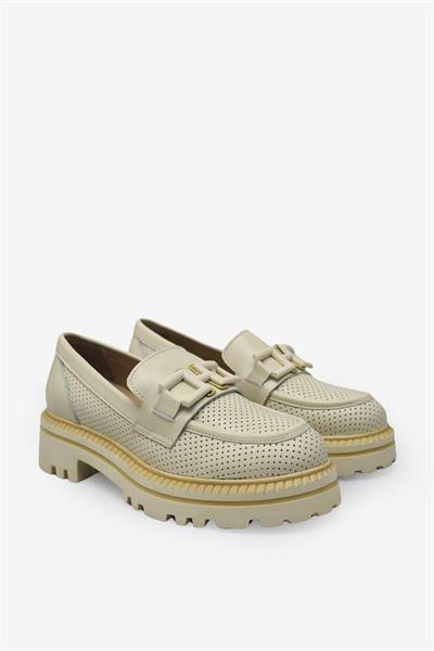 Venüs Kadın Deri Loafer Bej VNS2411530Y