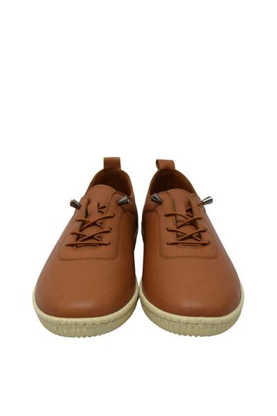 Voog Kadın Comfort Deri Ayakkabı Taba VOG2201