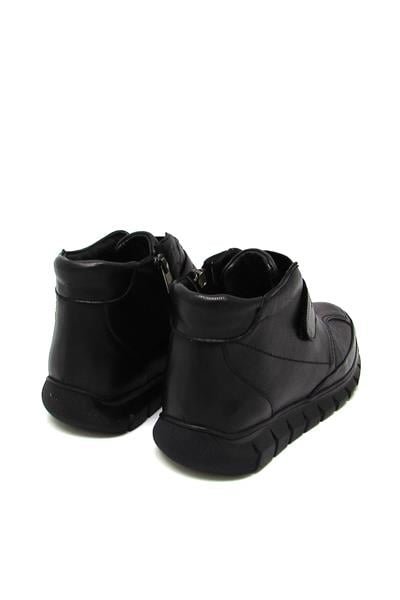 Voog Kadın Comfort Deri Bot Siyah VOG-3607