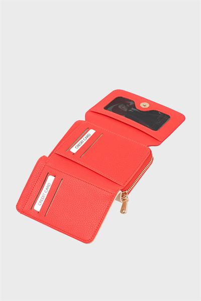 Yasemin Çanta Kadın Cüzdan Bej Turuncu YC0001