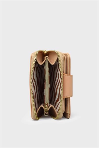 Yasemin Çanta Kadın Cüzdan Pudra YSMN0006