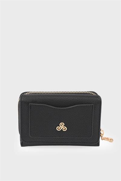 Yasemin Çanta Kadın Cüzdan Siyah YC0001