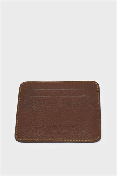 Yasemin Çanta Unisex Deri Kartlık Kahve YSMN0018