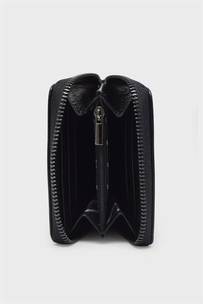 Yasemin Çanta Unisex Kartlık Cüzdan Siyah YSMN0039