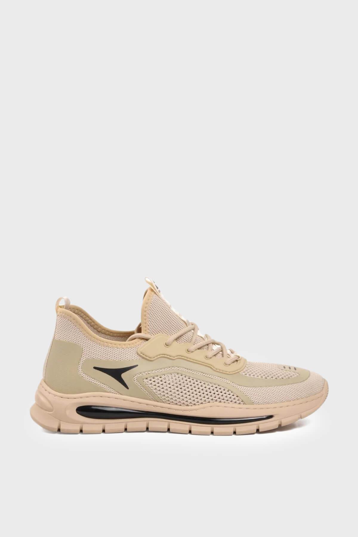 Bulldozer Erkek Sneakers Spor Ayakkabı Bej BUL-231451 | Kanuga