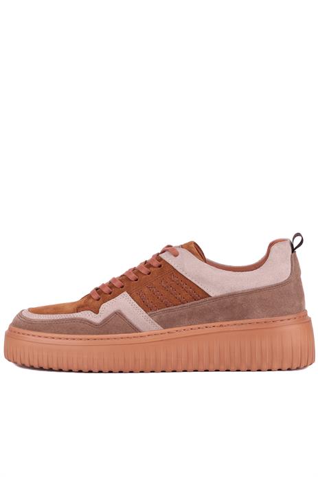 Shoetyle - Taba Hakiki Süet Bağcıklı Erkek Sneaker 115-K502