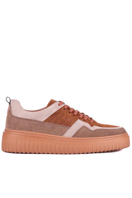 Shoetyle - Taba Hakiki Süet Bağcıklı Erkek Sneaker 115-K502