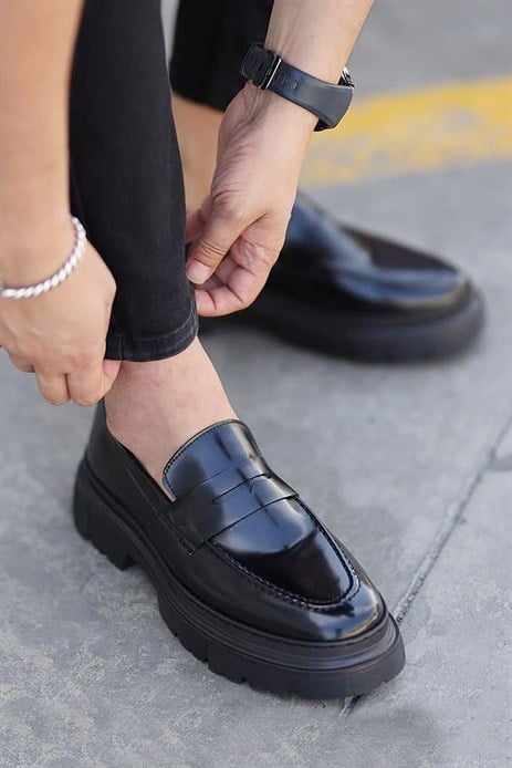 Shoetyle - Hakiki Açma Deri Günlük Erkek Ayakkabı - 250-132470