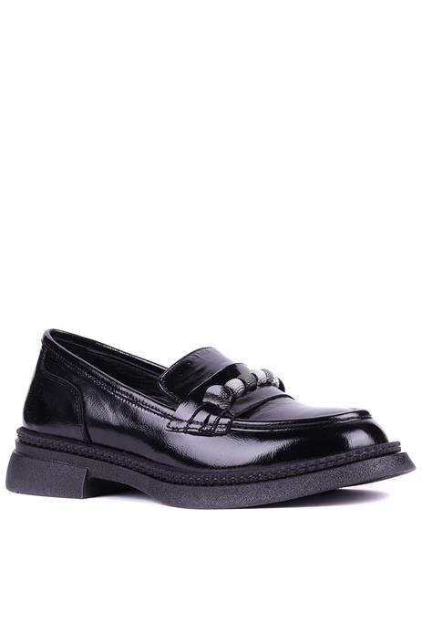 Shoetyle - Hakiki Rugan Deri Kadın Loafer - 25101901