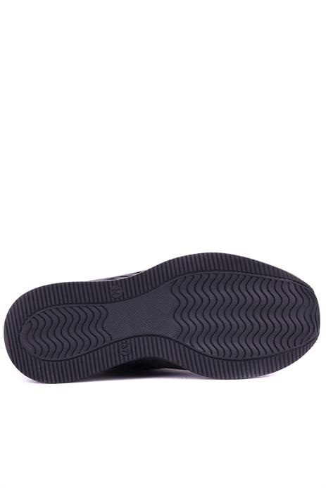 Shoetyle - Hakiki Deri Siyah Rugan Kadın Bot - 25102252