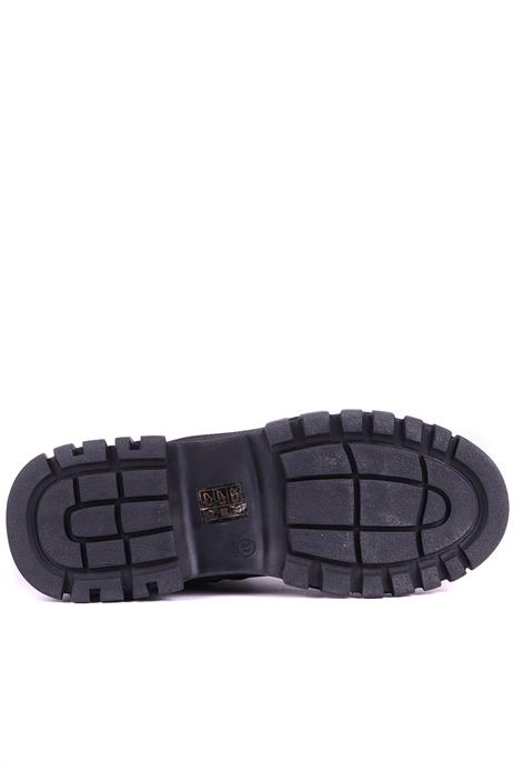 Shoetyle - Hakiki Deri Siyah Renk Fermuarlı Kadın Chelsea Bot - 25103053