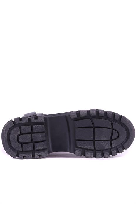 Shoetyle - Hakiki Deri Siyah Renk Kadın Bot - 25103054