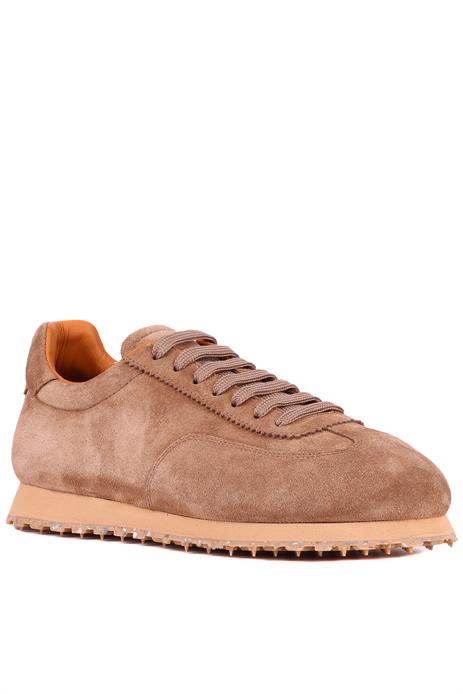 Shoetyle - Taba Hakiki Süet Bağcıklı Erkek Günlük Ayakkabı 666-109