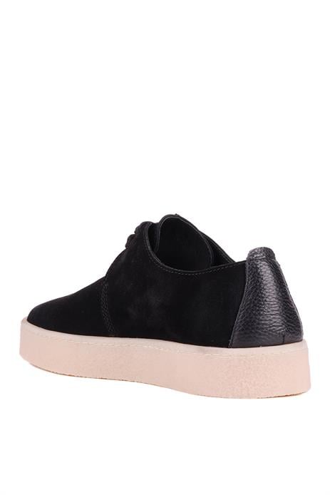 Shoetyle - Siyah Hakiki Süet Bağcıklı Erkek Günlük Ayakkabı 666-21