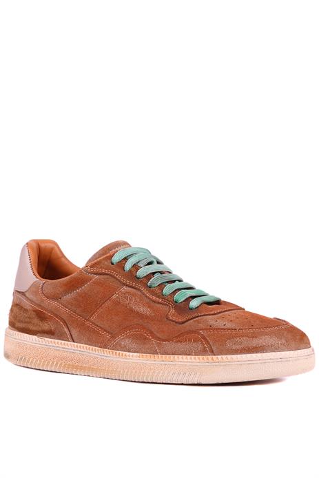 Shoetyle - Taba Hakiki Süet Bağcıklı Erkek Sneaker 666-39