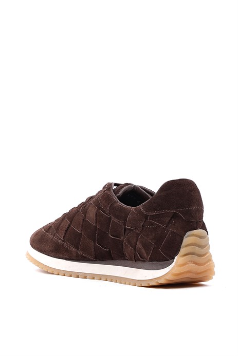 Shoetyle - Kahverengi Süet Bağcıklı Erkek Günlük Ayakkabı 666-6406666-6406