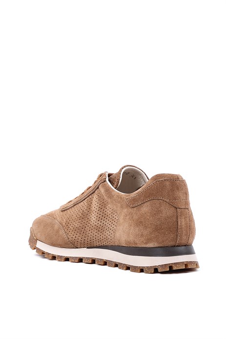 Shoetyle - Taba Süet Bağcıklı Erkek Günlük Ayakkabı 666-sh-0212
