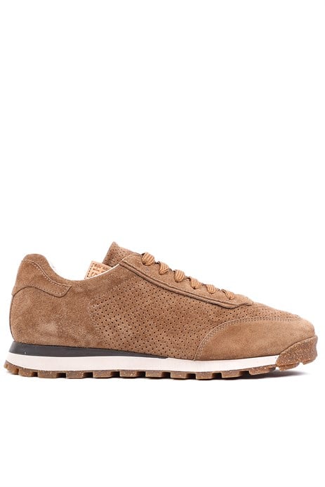 Shoetyle - Taba Süet Bağcıklı Erkek Günlük Ayakkabı 666-sh-0212