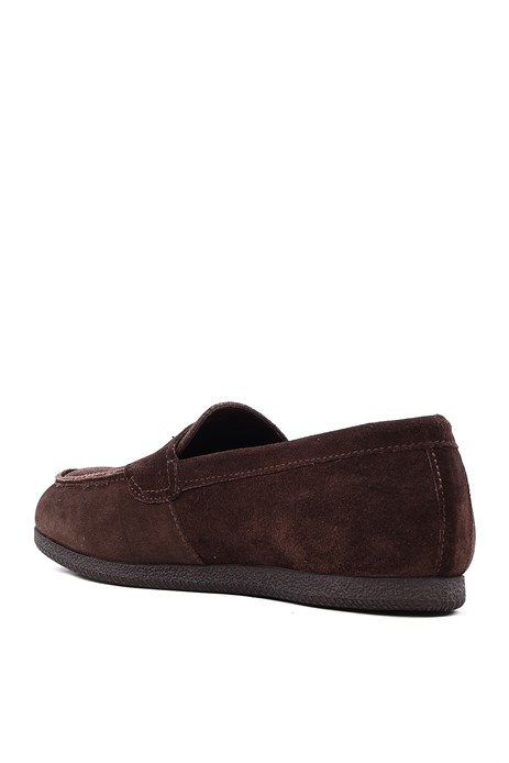Shoetyle - Kahverengi Süet Erkek Günlük Ayakkabı 666-sh-2812