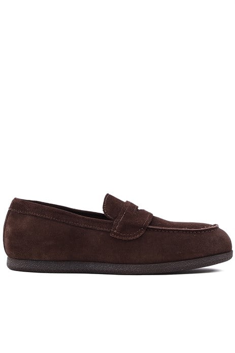 Shoetyle - Kahverengi Süet Erkek Günlük Ayakkabı 666-sh-2812