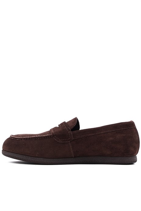Shoetyle - Kahverengi Süet Erkek Günlük Ayakkabı 666-sh-2812