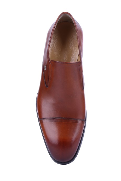 Fosco - Taba Hakiki Deri Erkek Klasik Ayakkabı 2887 - 6938