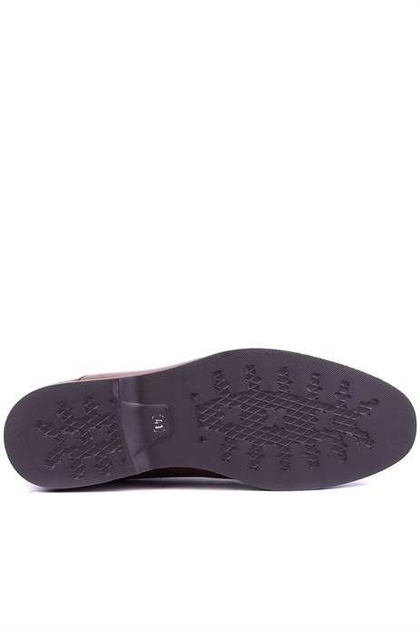 Fosco - Hakiki Deri Taba Rengi Erkek Klasik Ayakkabı - 3103