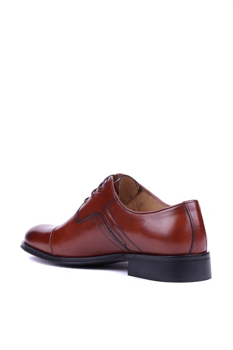 Fosco - Hakiki Deri Taba Rengi Klasik Erkek Ayakkabı - 1539 