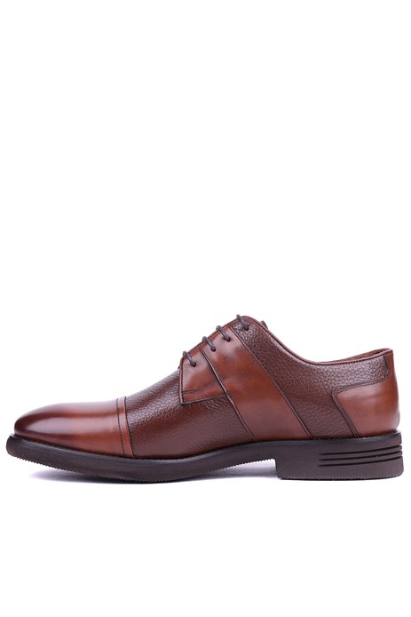 Fosco - Hakiki Deri Taba Rengi Klasik Erkek Ayakkabı - 3258 