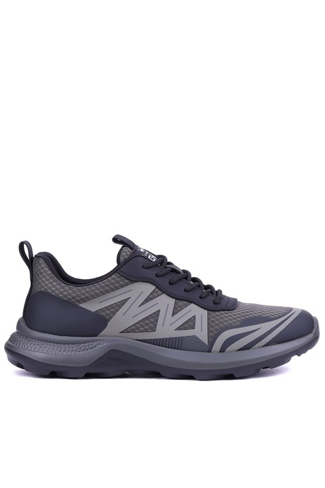 Guja - Hakiki Deri - Tekstil Yeşil Renk Erkek Sneaker - 900-526 