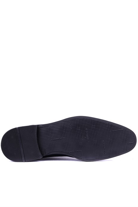 Shoetyle - Hakiki Deri Lacivert Renk Erkek Klasik Ayakkabı - 900-2474