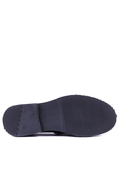 Shoetyle - Hakiki Deri Siyah Renk Erkek Loafer - 666-58-02 