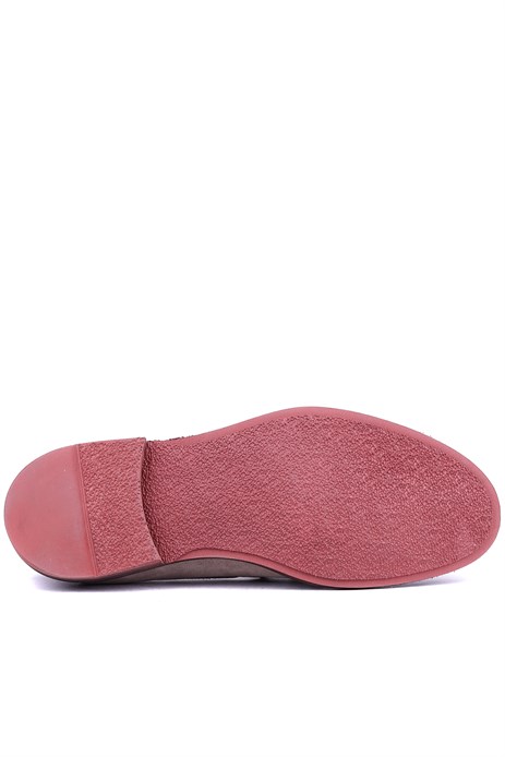 Shoetyle - Hakiki Deri Vizon Rengi Erkek Loafer - 900-4792