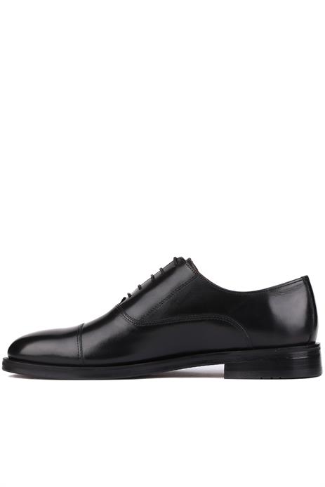 Shoetyle - Siyah Deri Bağcıklı Erkek Klasik Ayakkabı 250-2030