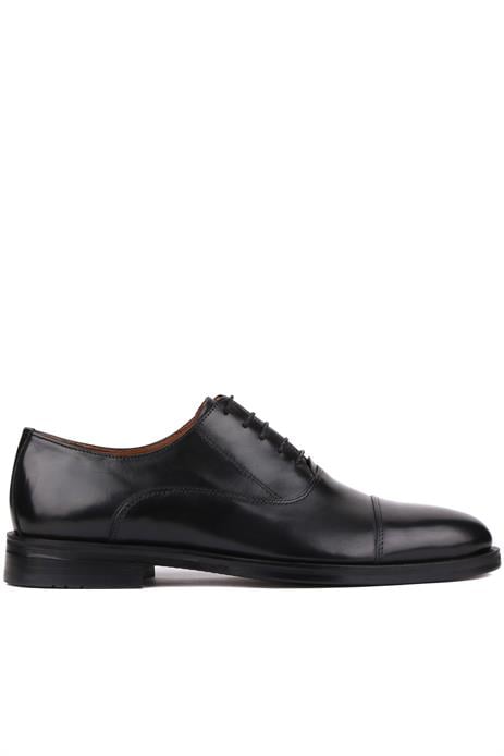 Shoetyle - Siyah Deri Bağcıklı Erkek Klasik Ayakkabı 250-2030