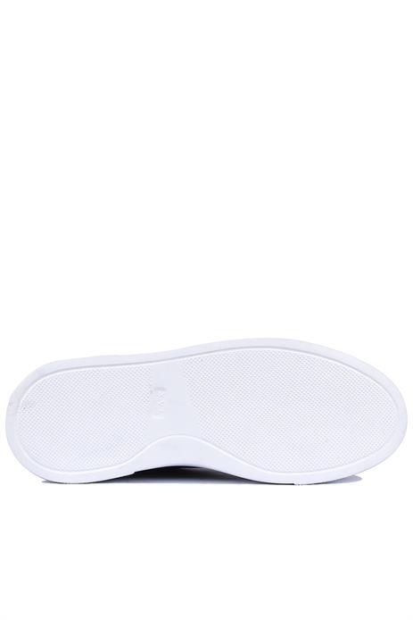 Shoetyle - Siyah Deri Bağcıklı Erkek Sneaker 250-1400