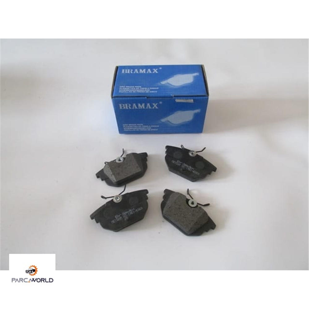 ALFA ROMEO 145- 1995-2000- ARKA FREN BALATASI (KABLOSUZ)(DİSK)(87x44.2x14)