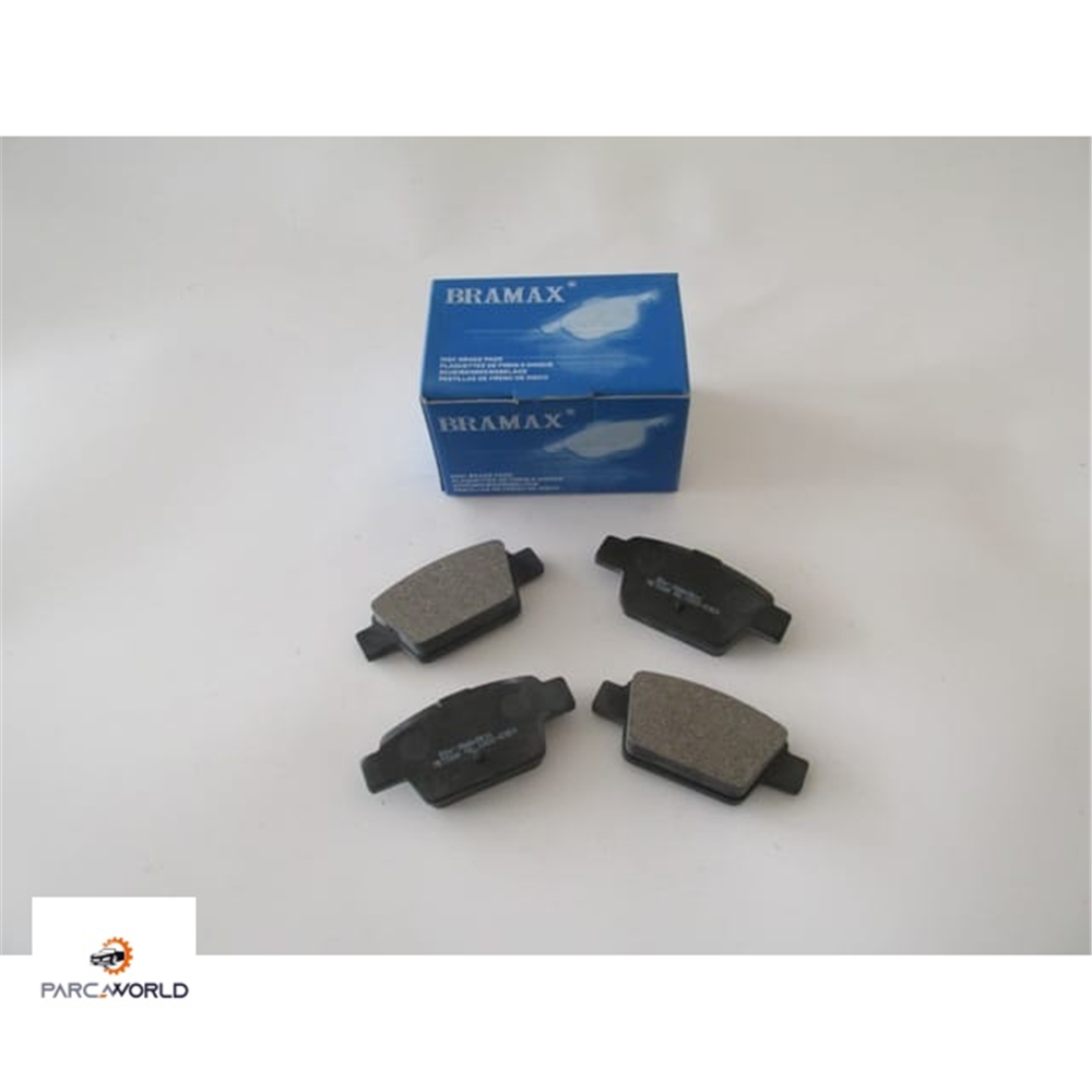 ALFA ROMEO MITO- 2008-2016- ARKA FREN BALATASI 1,3/1,4/1,6 (KABLOSUZ)(DİSK)(95X43X15.5)