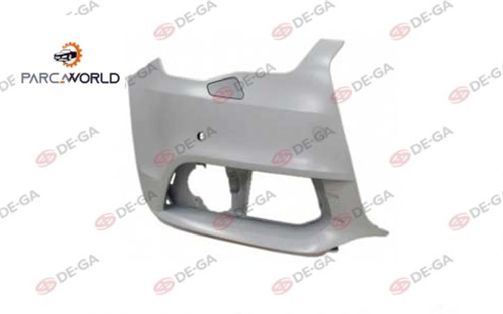 Audı A1 Ön Tampon Far Yıksensör Delikli Astarlı Sağ 2010