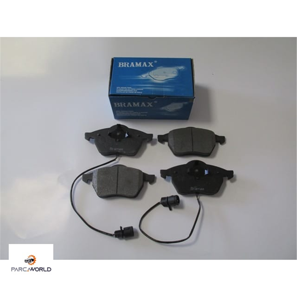 AUDI A100- 1992-1995- ÖN FREN BALATASI 2,0/2,4D/2,5TDI/2,6/2,8 (2KABLOLU)(DİSK)(156,4X73,8X19,5)