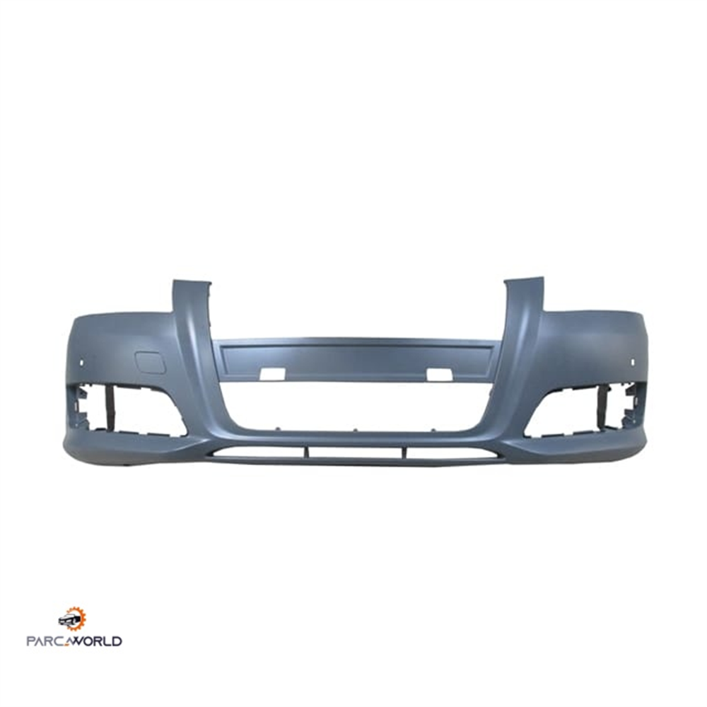 AUDI A3- 2009-2012- ÖN TAMPON (SİS/PANJUR DELİKLİ/SENSÖR DELİKLİ 