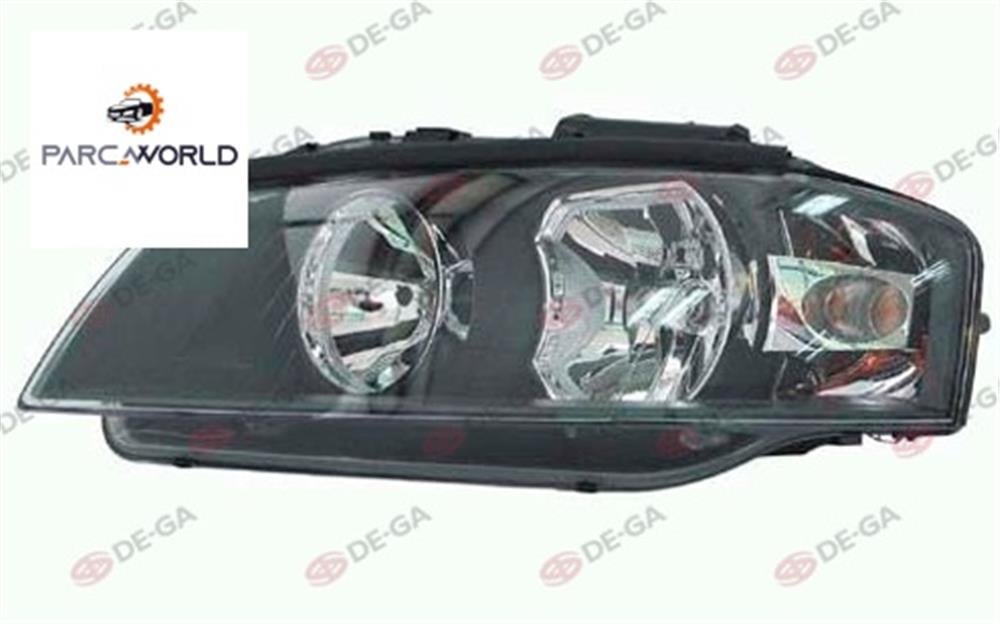 Audı A3 Ön Far Elektrik Motorlu Sol 2003-2009