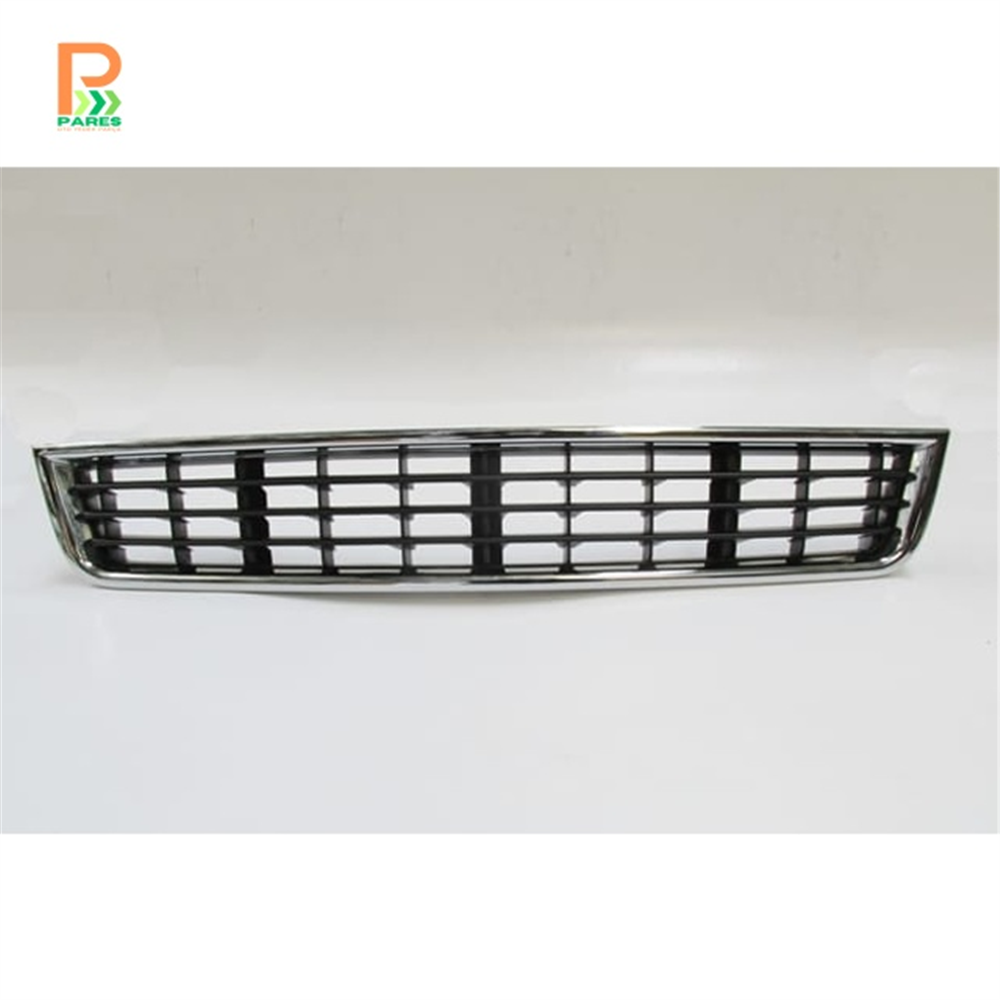 AUDI A4- 2002-2005- ÖN TAMPON PANJURU ORTA NİKELAJLI (PETEKLERİ SİYAH) 