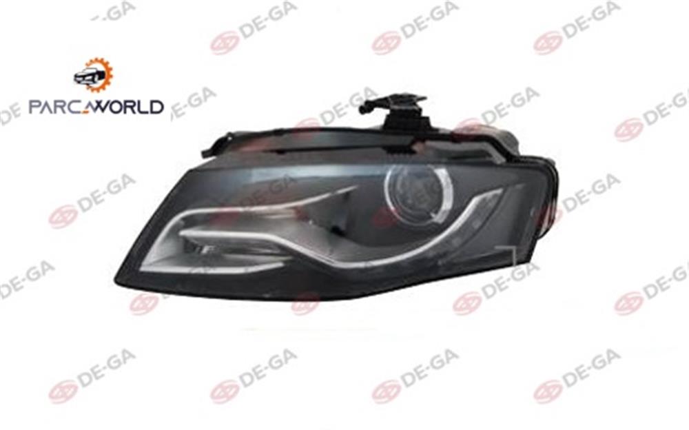 Audı A4 Ön Far Elmotorledxentıp Sol 2008-2011