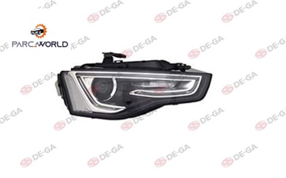 Audı A5 Ön Far Elelktrık Motorlu Led Gündfar Sağ 2011-2012