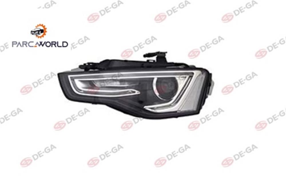 Audı A5 Ön Far Elelktrık Motorlu Led Gündfar Sol 2012