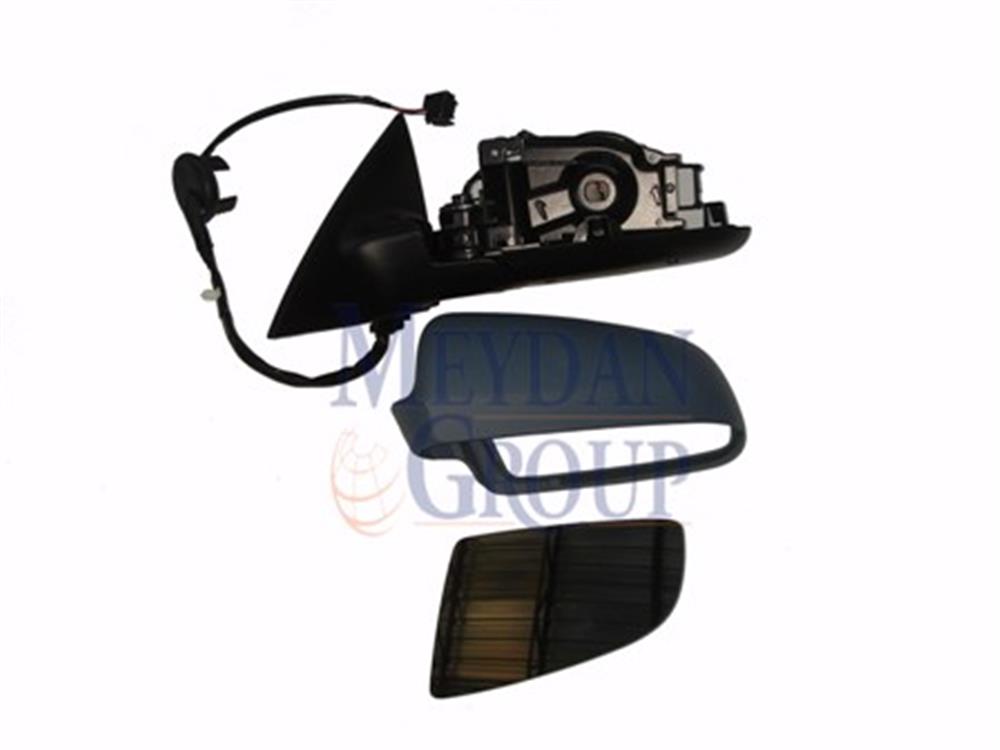 AUDI A6- 2005-2009- KAPI AYNASI SOL TARAF ELEKTRİKLİ/ISITMALI/ KAPAKLI 5FİŞLİ 